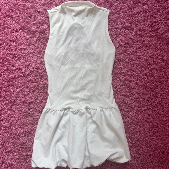 Knit & Woven Splicing Backless Women's Dress - Picture 1 of 3